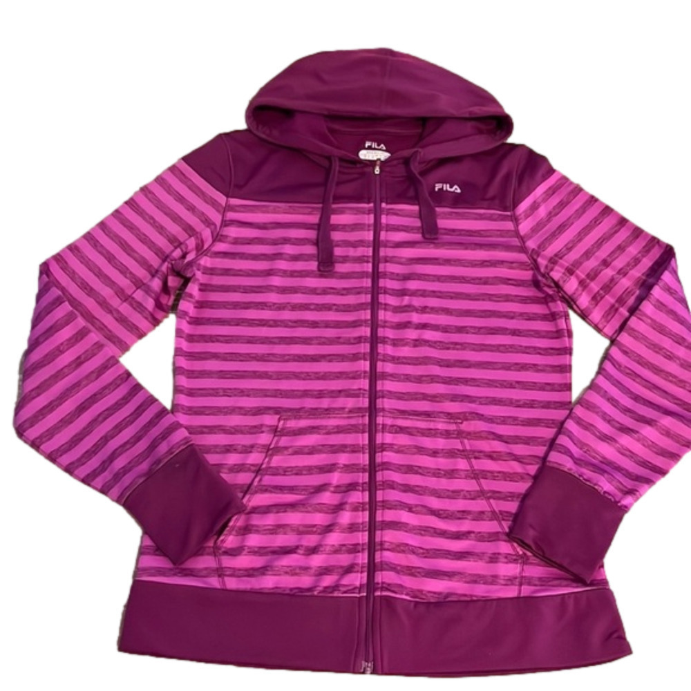 FILA zip up hoodie top
